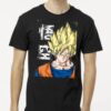 ANIME 2A Playera Negra 100% Algodón de Alta Calidad e impresionante estampado.
