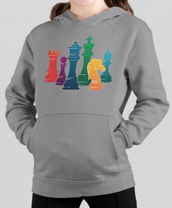 Sudadera Unisex Junior, afelpada con capucha.