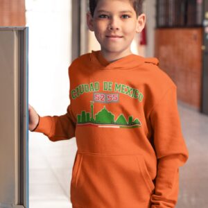 sudadera junior 2 Sudadera Unisex Junior, afelpada con capucha.