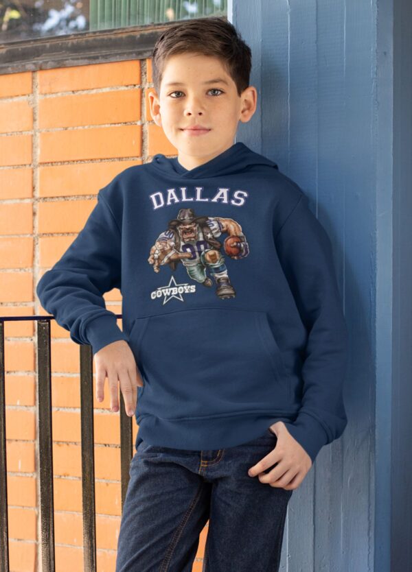 Sudadera Unisex Junior, afelpada con capucha.