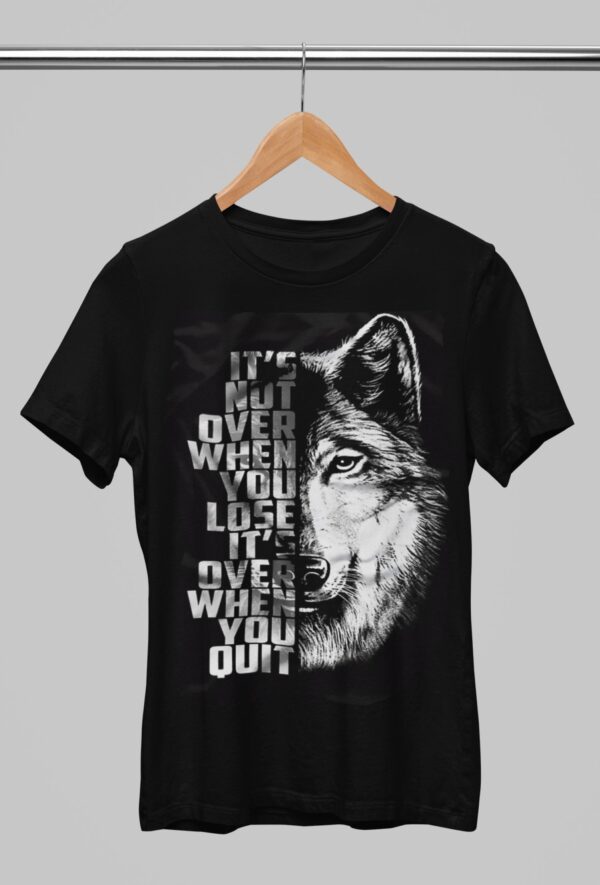 MENSAJE 10 A Playera Negra 100% Algodón Peinado de Alta Calidad e impresionante estampado.