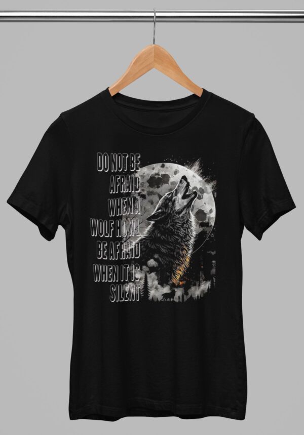 Playera Negra 100% Algodón Peinado de Alta Calidad e impresionante estampado.