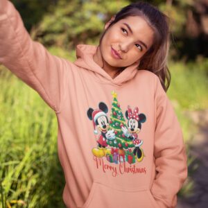 NAVIDAD 8 Sudadera Unisex de alta calidad, afelpada con capucha.