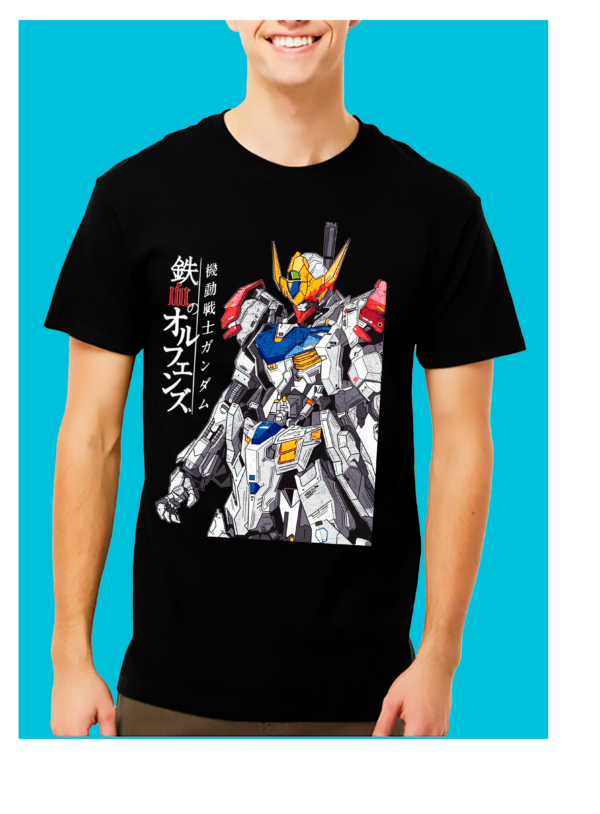 HOMBRE AZUL 1 Playera Negra 100% Algodón de Alta Calidad e impresionante estampado.