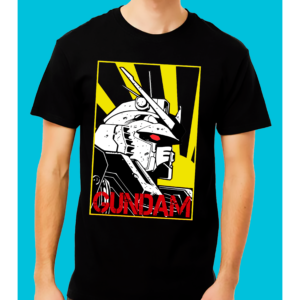 HOMBRE AZUL 10 Playera Negra 100% Algodón de Alta Calidad e impresionante estampado.