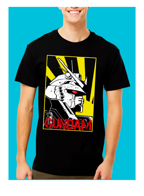 Playera Negra 100% Algodón de Alta Calidad e impresionante estampado.