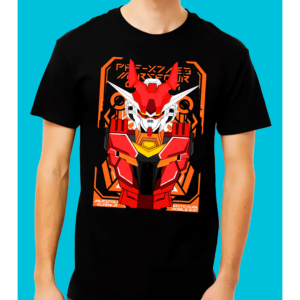 HOMBRE AZUL 11 Playera Negra 100% Algodón de Alta Calidad e impresionante estampado.