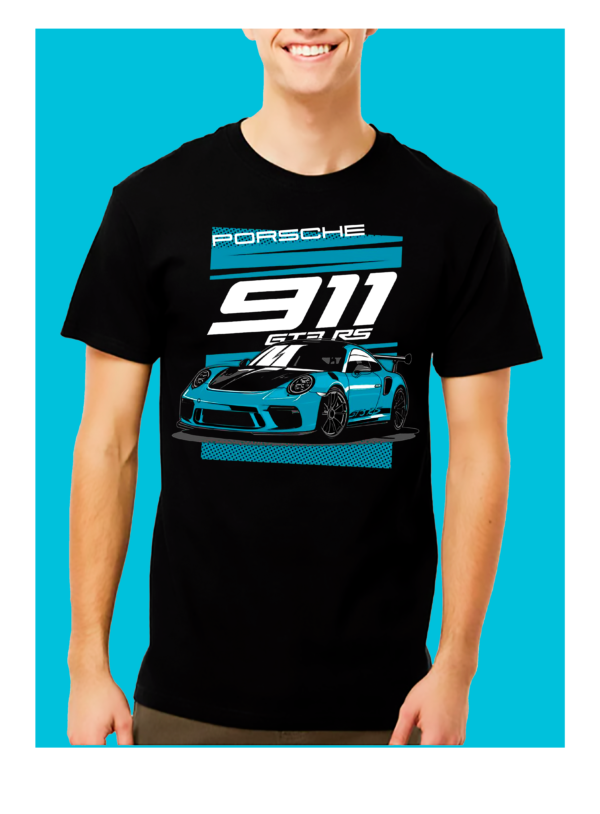 Playera Negra 100% Algodón de Alta Calidad e impresionante estampado.