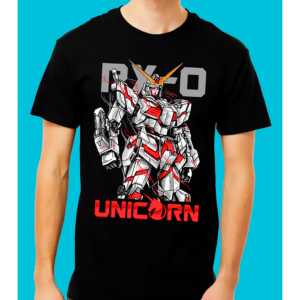 Playera Negra 100% Algodón de Alta Calidad e impresionante estampado.