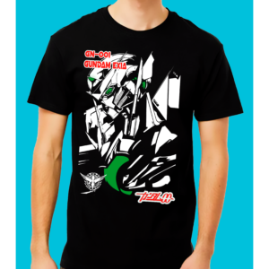 Playera Negra 100% Algodón de Alta Calidad e impresionante estampado.