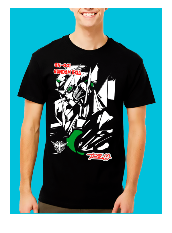 Playera Negra 100% Algodón de Alta Calidad e impresionante estampado.