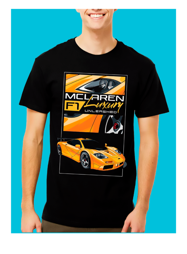 Playera Negra 100% Algodón de Alta Calidad e impresionante estampado.