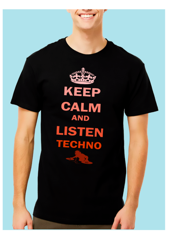 HOMBRE AZUL 6 Playera Negra 100% Algodón de Alta Calidad e impresionante estampado.