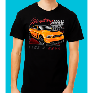 Playera Negra 100% Algodón de Alta Calidad e impresionante estampado.