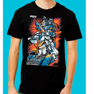 HOMBRE AZUL 7 Playera Negra 100% Algodón de Alta Calidad e impresionante estampado.