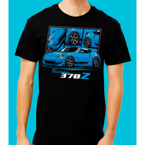 Playera Negra 100% Algodón de Alta Calidad e impresionante estampado.