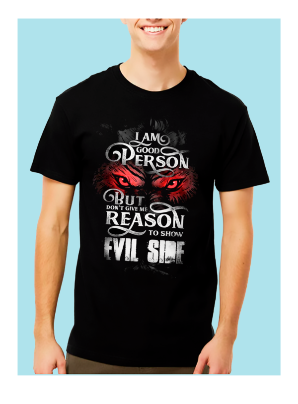 HOMBRE AZUL L1 Playera Negra 100% Algodón Peinado de Alta Calidad e impresionante estampado.