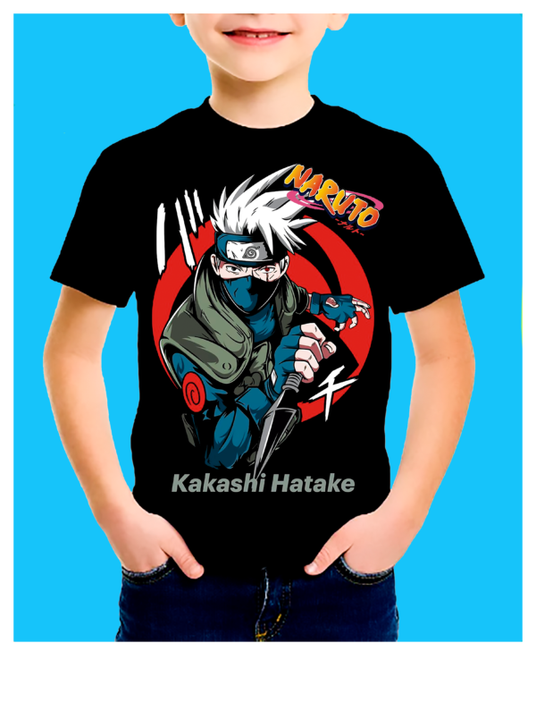 Playera Junior Unisex Color Negro 100% Algodón de Alta Calidad e impresionante estampado.