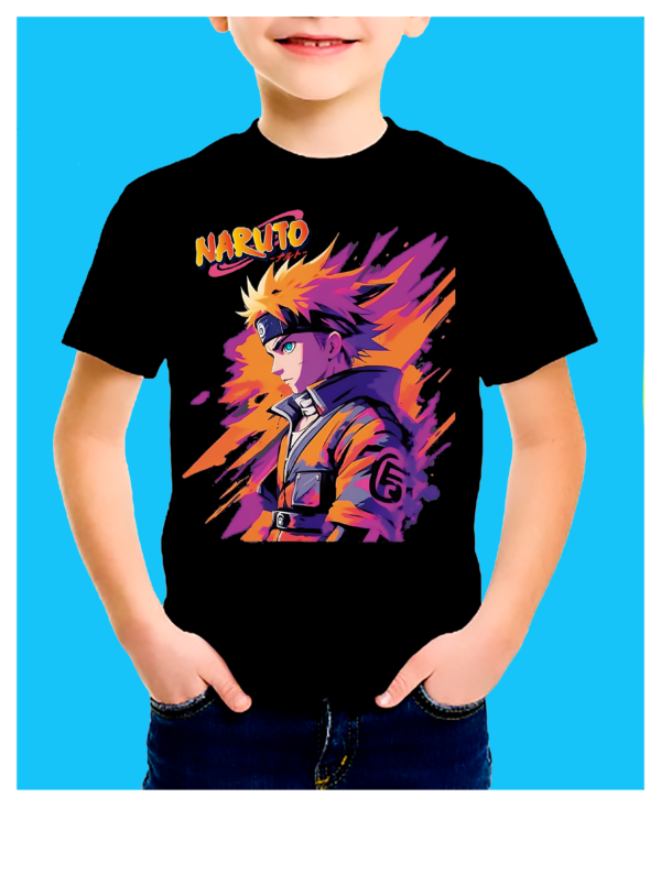 NIÑO 2 7 Playera Junior Unisex Color Negro 100% Algodón de Alta Calidad e impresionante estampado.