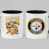 Tazas de Cerámica con fabulosos impresos de tu equipo favorito de la NFL.
