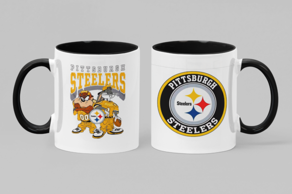Tazas de Cerámica con fabulosos impresos de tu equipo favorito de la NFL.