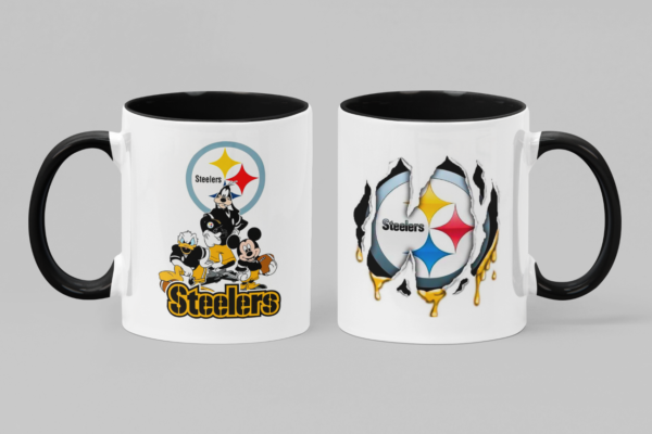 Tazas de Cerámica con fabulosos impresos de tu equipo favorito de la NFL.