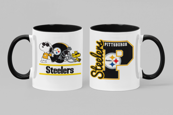 Tazas de Cerámica con fabulosos impresos de tu equipo favorito de la NFL.