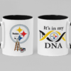 Tazas de Cerámica con fabulosos impresos de tu equipo favorito de la NFL.