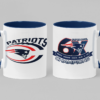 Tazas de Cerámica con fabulosos impresos de tu equipo favorito de la NFL.