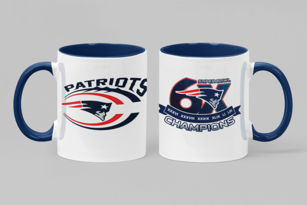 Tazas de Cerámica con fabulosos impresos de tu equipo favorito de la NFL.
