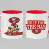 TAZA 1B Tazas de Cerámica con fabulosos impresos de tu equipo favorito de la NFL. ¡Ideal para regalar o consentirte a ti mismo con algo bonito y funcional!