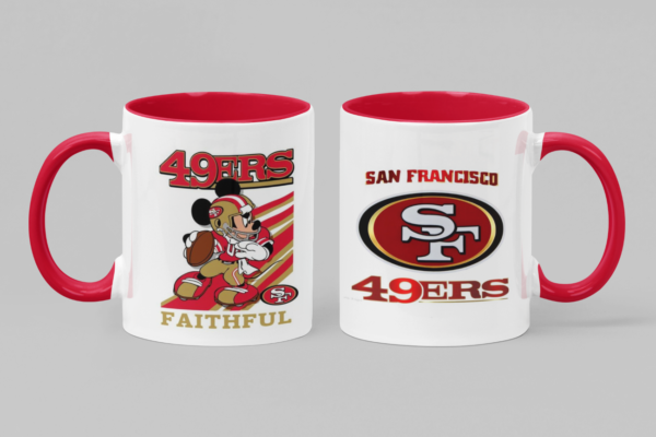 Tazas de Cerámica con fabulosos impresos de tu equipo favorito de la NFL.