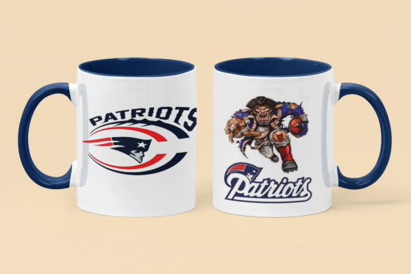 Tazas de Cerámica con fabulosos impresos de tu equipo favorito de la NFL.