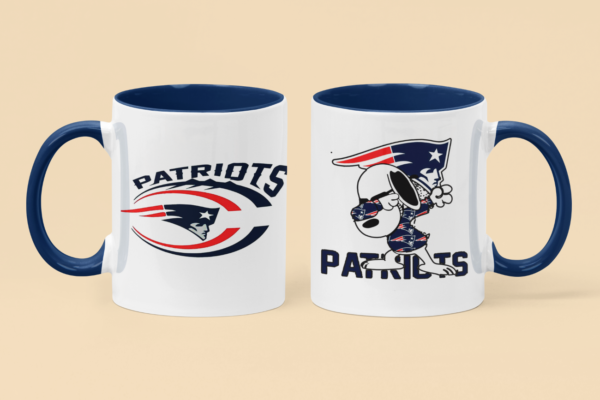Tazas de Cerámica con fabulosos impresos de tu equipo favorito de la NFL.