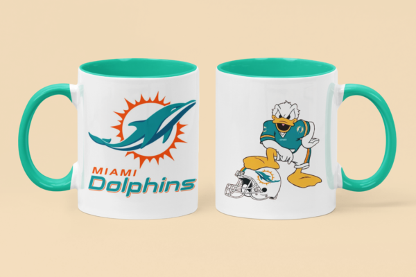 Tazas de Cerámica con fabulosos impresos de tu equipo favorito de la NFL.