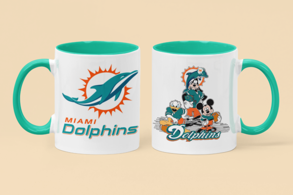 Tazas de Cerámica con fabulosos impresos de tu equipo favorito de la NFL.