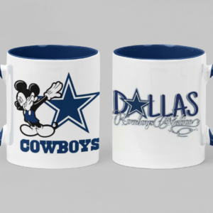 TAZA 8 Tazas de Cerámica con fabulosos impresos de tu equipo favorito de la NFL.