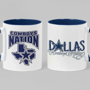 TAZA 9 Tazas de Cerámica con fabulosos impresos de tu equipo favorito de la NFL.