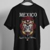Playera Negra 100% Algodón de Alta Calidad e impresionante estampado.