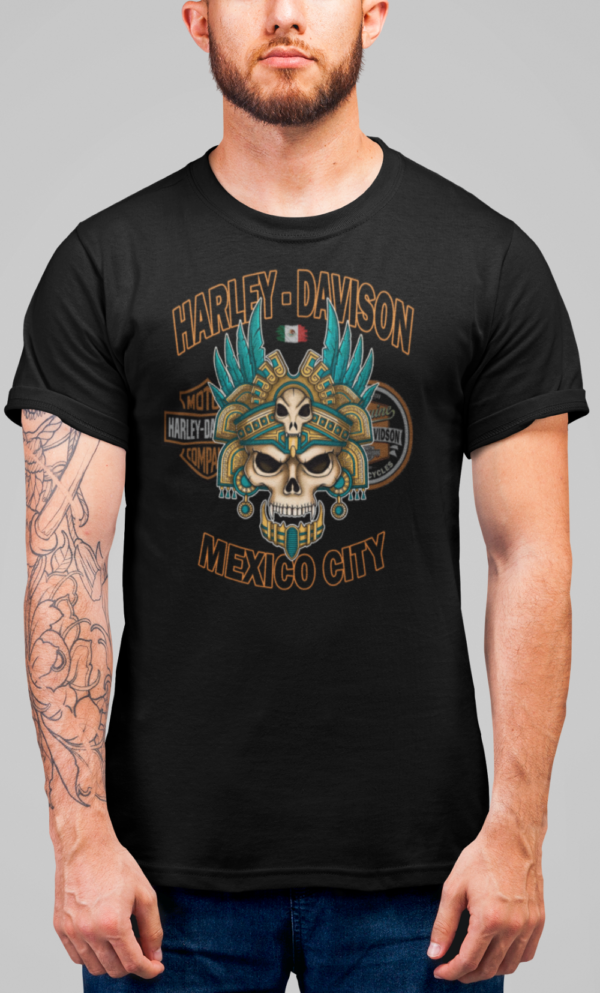 t-shirt-mockup-of-a-redhead-man-with-tattoos-standing-in-a-studio-22340 (1) Playera Negra 100% Algodón Peinado de Alta Calidad en diferentes colores e impresionante estampado.