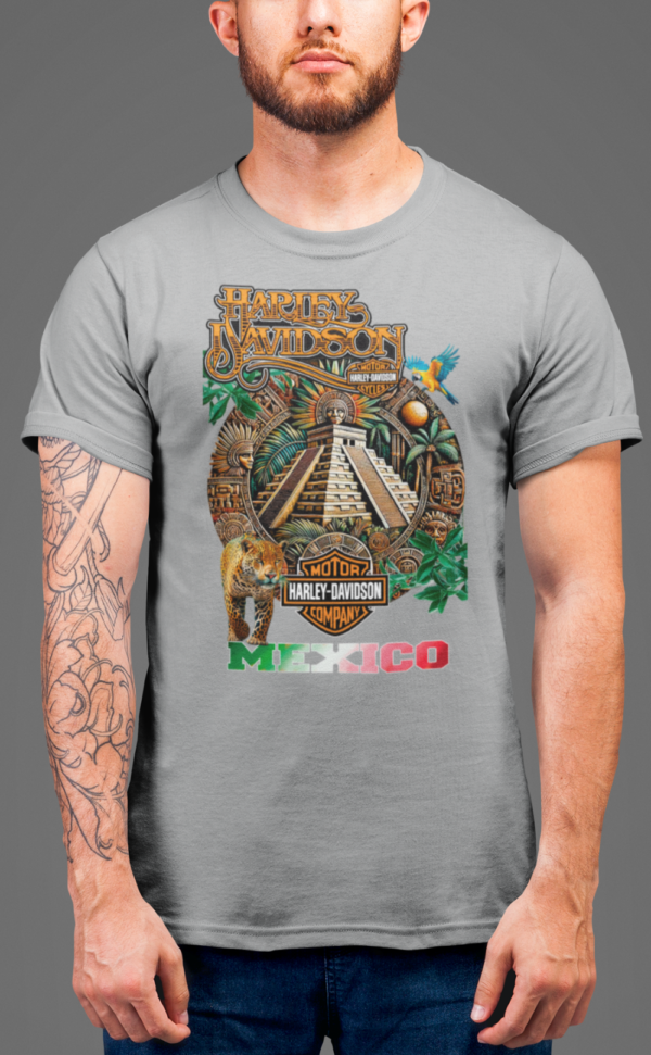 Playera100% Algodón Peinado de Alta Calidad e impresionante estampado en varios colores.