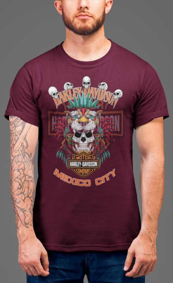 Playera 100% Algodón Peinado de Alta Calidad en diferentes colores e impresionante estampado.