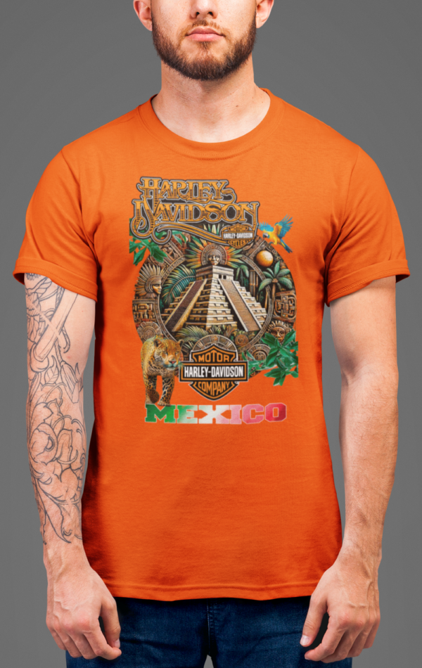 Playera100% Algodón Peinado de Alta Calidad e impresionante estampado en varios colores.