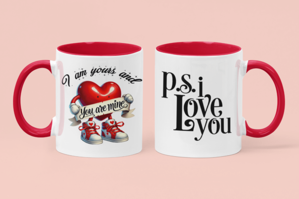 11 Tazas de Ceramica 11 OZ, alta calidad Grado AAA con motivos del Día de San Valentín, Diseños Únicos y elegantes para Enamorar.