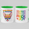 Tazas 11 OZ Ceramica de Alta Calidad, Diseños Exclusivos LGBT+ para Celebrar el Orgullo y la Diversidad.