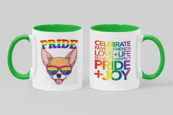 Tazas 11 OZ Ceramica de Alta Calidad, Diseños Exclusivos LGBT+ para Celebrar el Orgullo y la Diversidad.