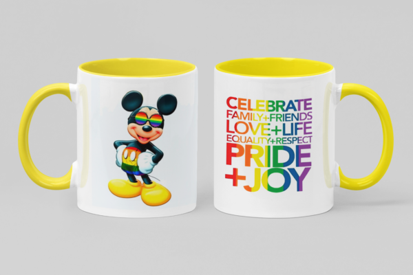 Tazas 11 OZ Ceramica de Alta Calidad, Diseños Exclusivos LGBT+ para Celebrar el Orgullo y la Diversidad.