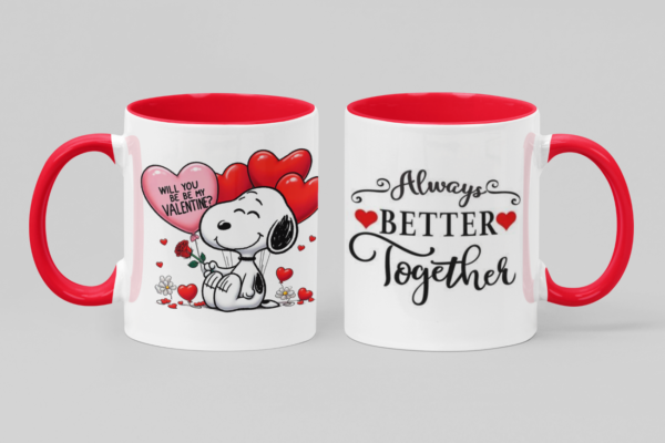 27 Tazas de Ceramica 11 OZ, alta calidad Grado AAA con motivos del Día de San Valentín, Diseños Únicos y elegantes para Enamorar.
