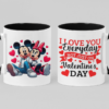 28 Tazas de Ceramica 11 OZ, alta calidad Grado AAA con motivos del Día de San Valentín, Diseños Únicos y elegantes para Enamorar.