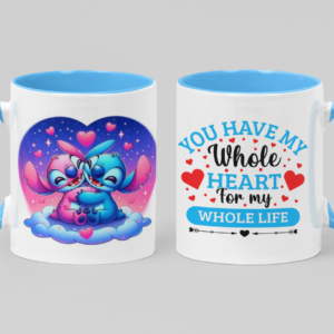 3 Tazas de Ceramica 11 OZ, alta calidad Grado AAA con motivos del Día de San Valentín, Diseños Únicos y elegantes para Enamorar.